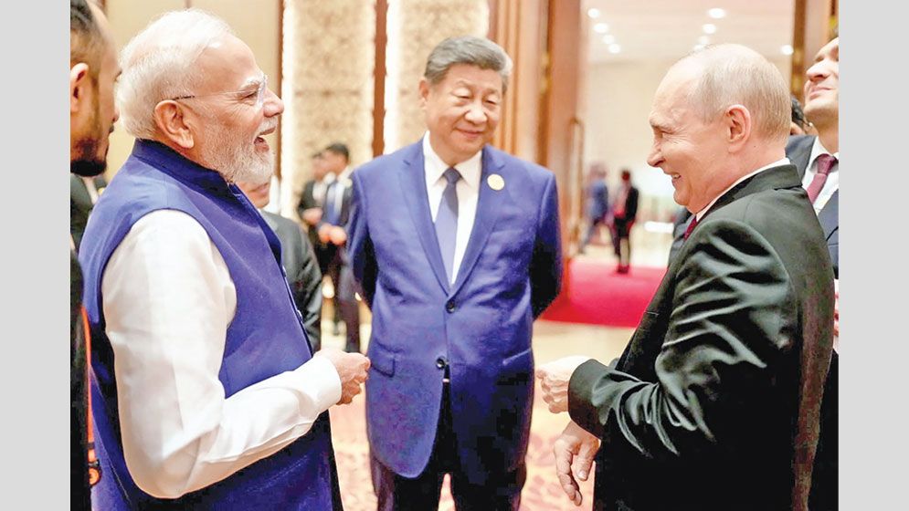 Xi, Putin, Modi seek to boostBRICS global clout