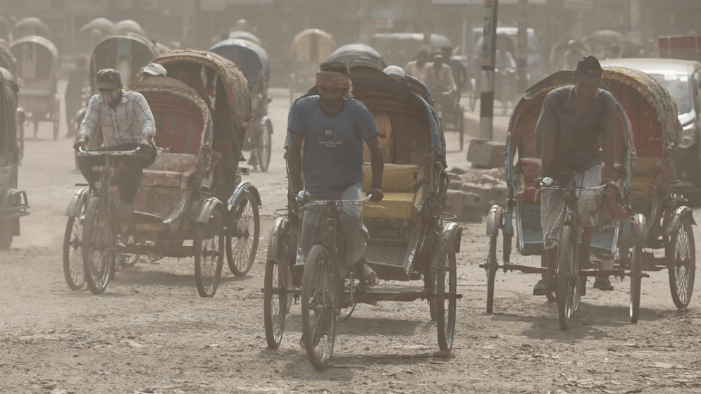 Dhaka's air quality turns 'unhealthy'