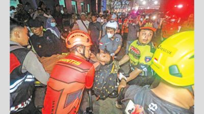 6 dead, 129 missing