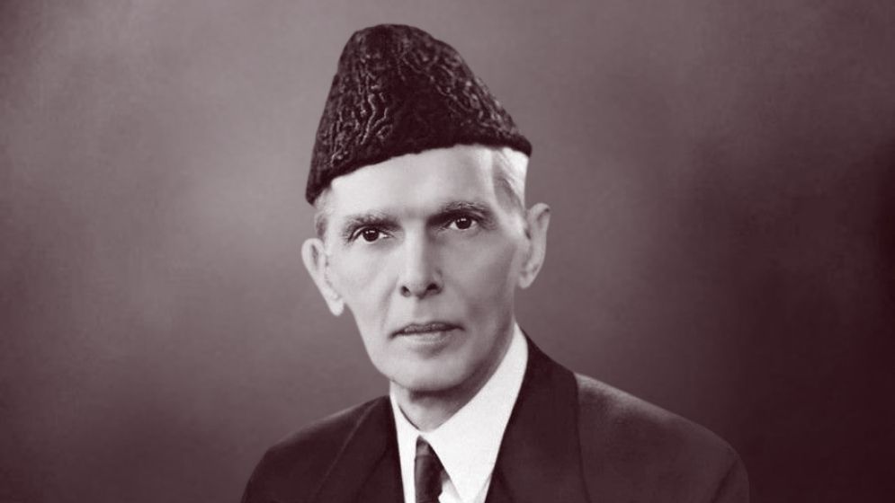 Jinnah on the Wall, 1971 Under Erasure