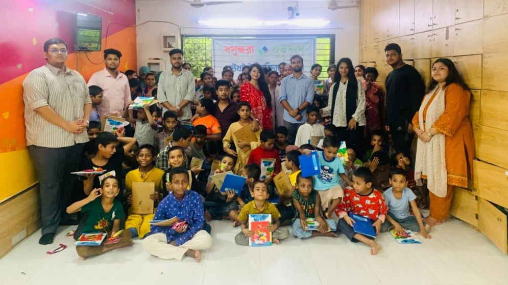 Orphan children get free meals, educational items in Uttara