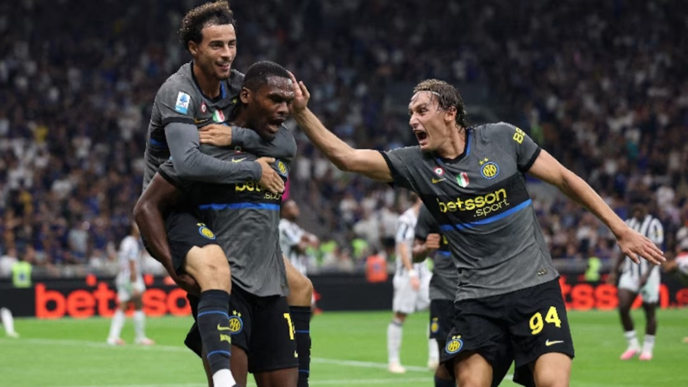 Inter rally past Udinese to stay level with Roma at Serie A summit