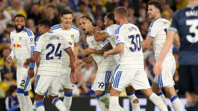 Leeds thrash Newcastle 4-1 to climb to third in Premier League