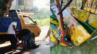 Three-vehicle collision in Chandpur kills two