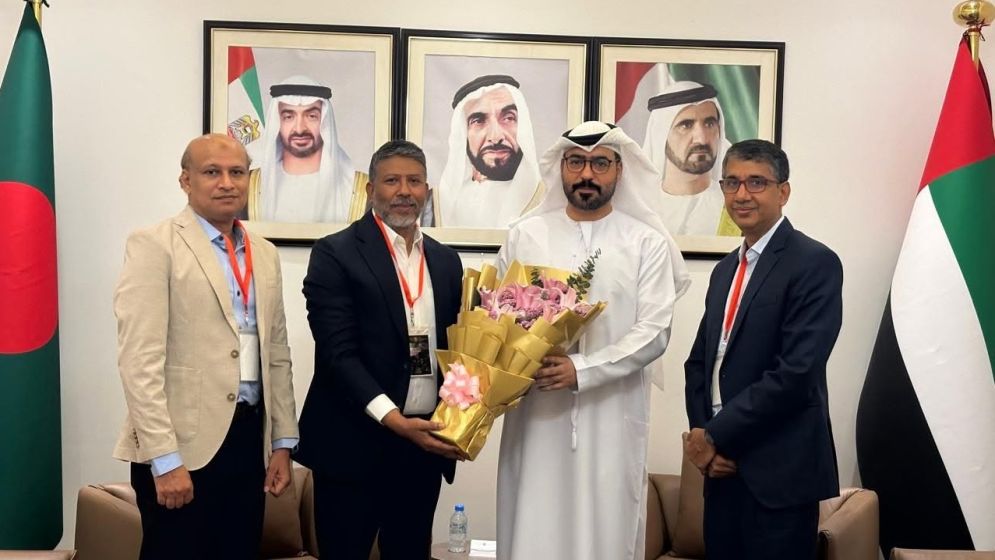 UAE ambassador meets RAK Ceramics Bangladesh CEO