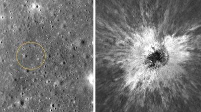 NASA scan discovers new, 'once in a century' Moon crater