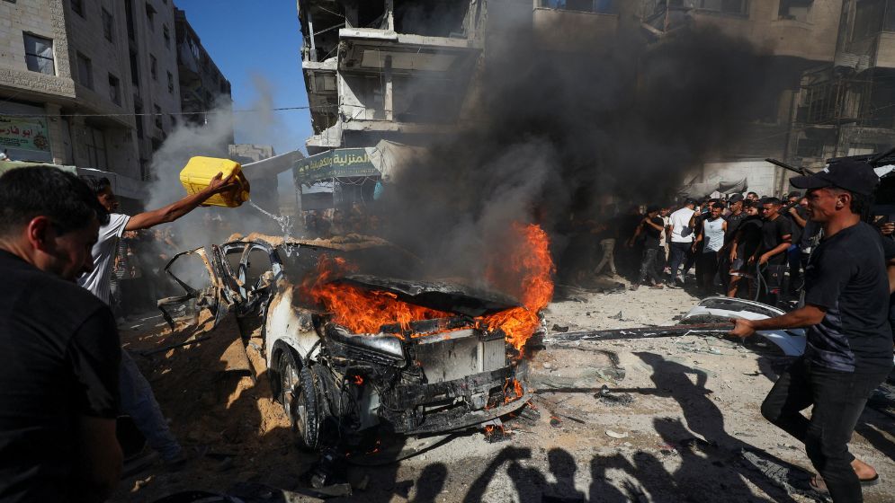Israeli strikes kill three people in Gaza