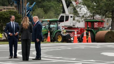Trump says his son told him he will repay Russian oligarch for wedding parties