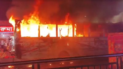 Three buses catch fire in capital