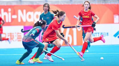 China women crush Bangladesh