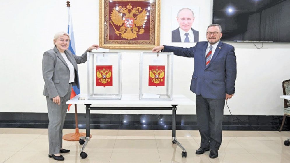 Russian citizens in Bangladesh vote in State Duma election