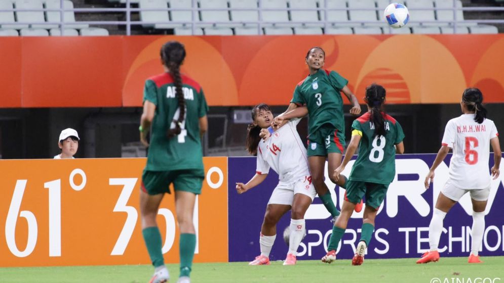 Bangladesh end Asiad campaign with Myanmar draw