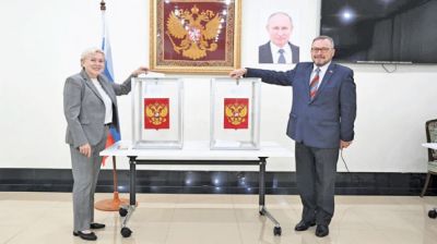 Russian citizens in Bangladesh vote in State Duma election