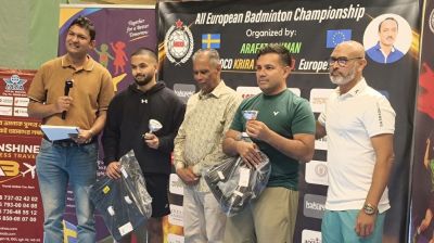 All-European badminton tournament held in Sweden