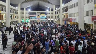 Four railway security personnel suspended over assault on RU student