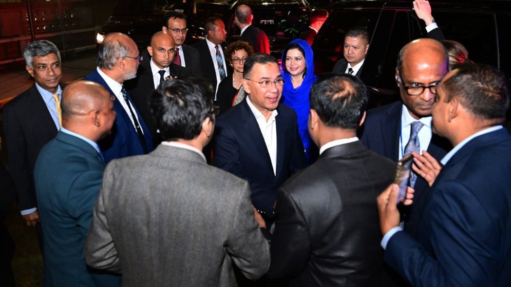 PM Tarique arrives in New York to attend 81st UNGA session