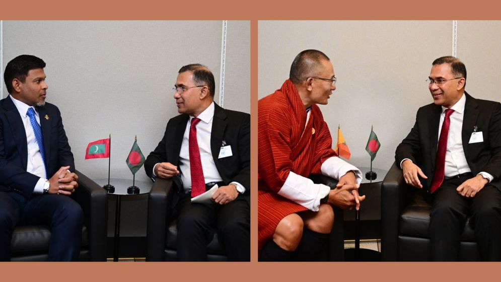 PM meets leaders from Bhutan, Maldives at UN Headquarters