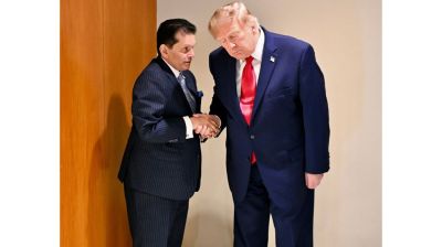 UNGA President Khalilur holds personal exchange with Trump