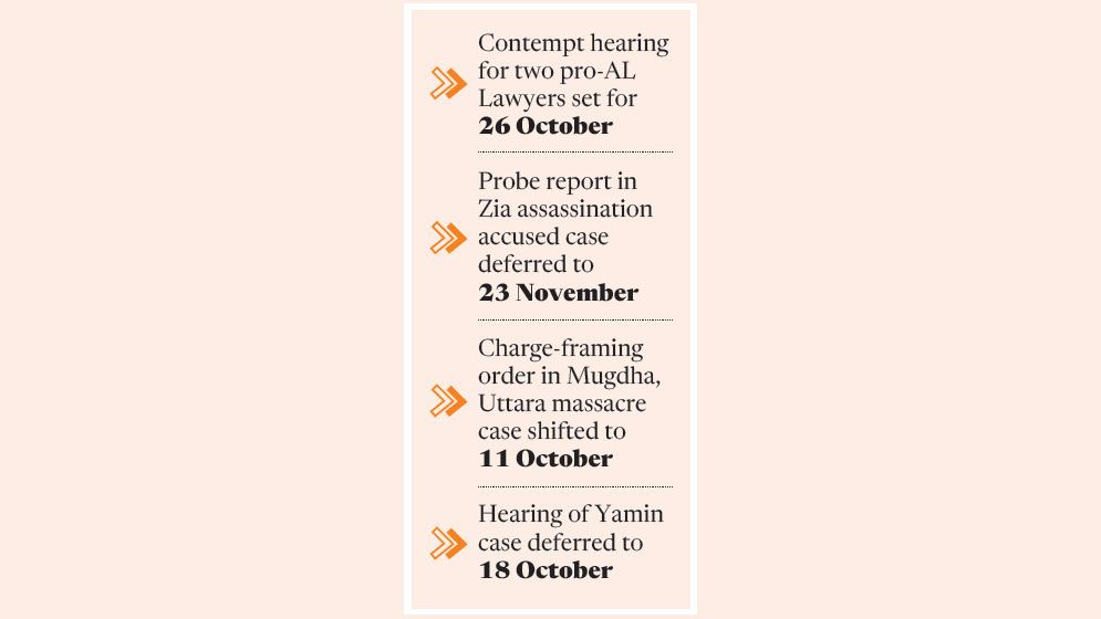 ICT sets fresh dates in some high-profile cases