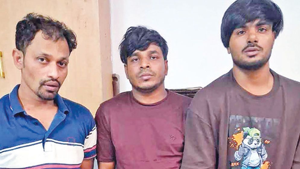 Three ‘members’ of bike theft gang held in Bashundhara area