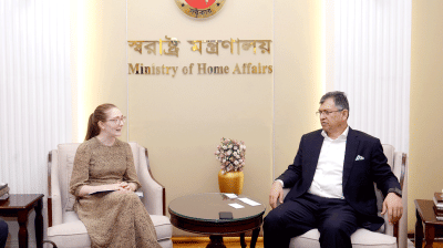 British High Commission, Democracy International meet home minister