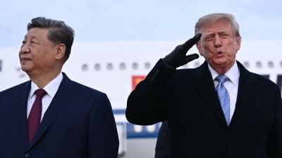 Xi arrives in US to personal Trump welcome