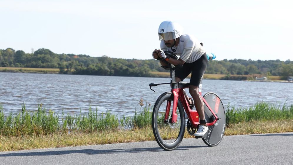Bangladesh's Mishu shines at IRONMAN Maryland