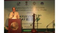 Trivedi calls for India-Bangladesh Joint Research Centre on Ayurveda