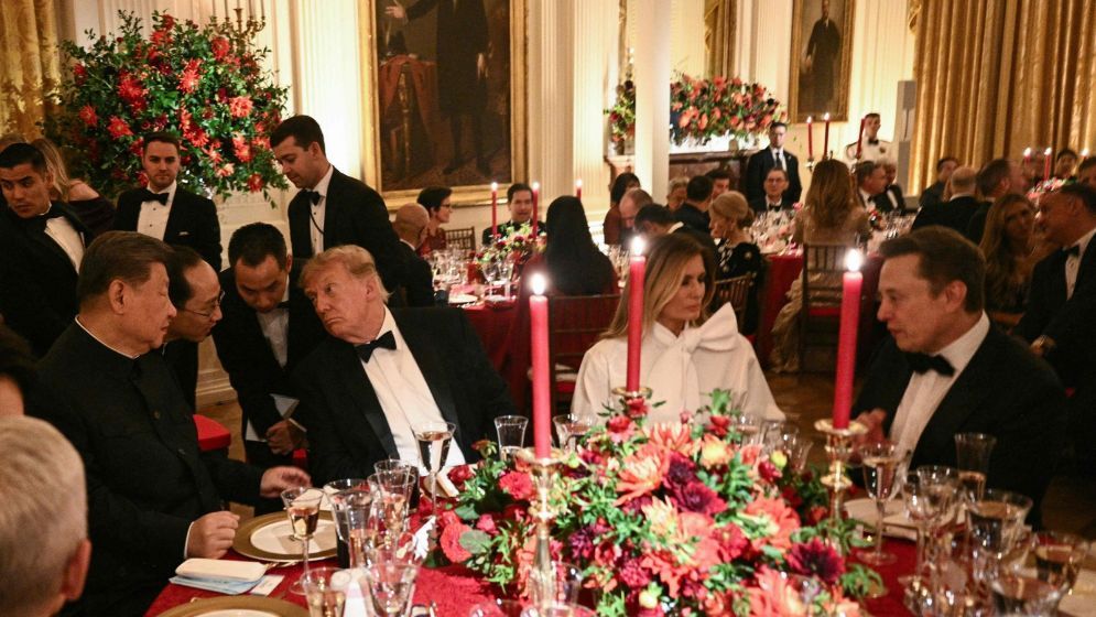 Trump hosts Xi for state dinner as pomp masks tensions