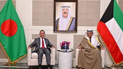Bangladesh PM, Kuwait Crown Prince discuss ways to boost ties