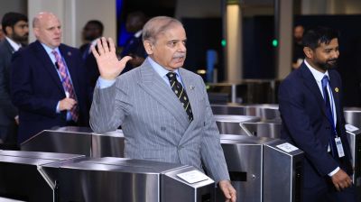 Shehbaz Sharif dodges questions on Hafiz Saeed at UN