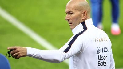 Zidane admits emotion on eve of first game as France coach