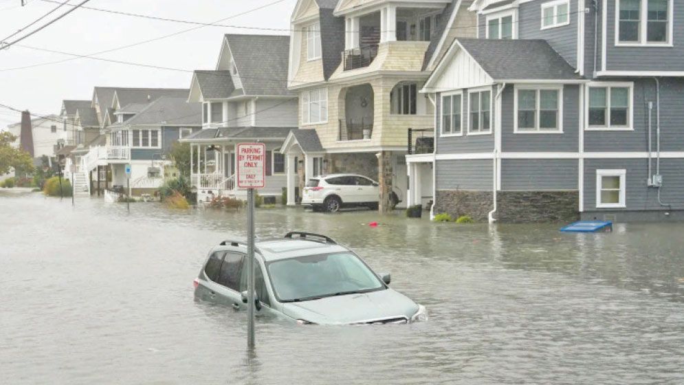 Flooding, power outages hit US Northeast