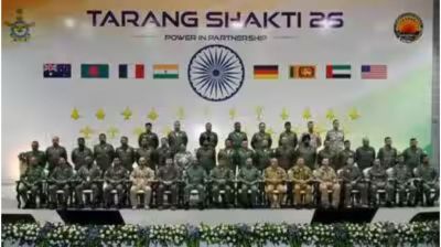IAF, seven nations take part in Tarang Shakti 2026 air exercise