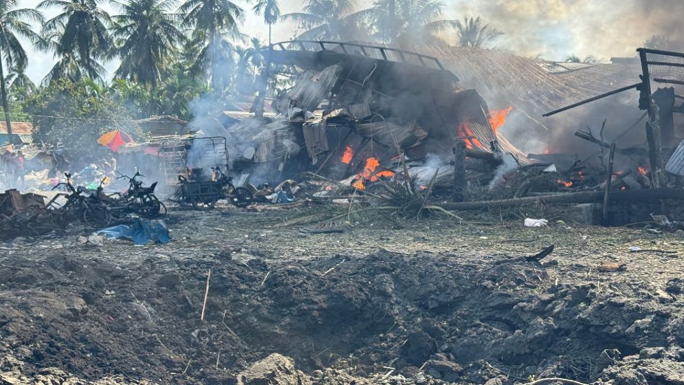 Myanmar airstrike death toll rises to 50
