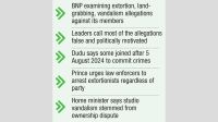 Party vows action on guilty, says most claims ‘political’