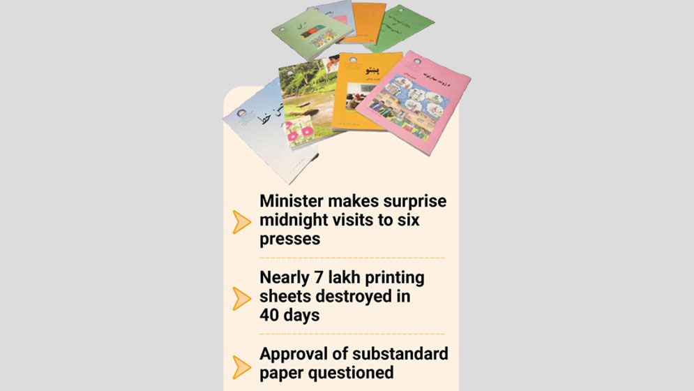 Textbook printing quality under scrutiny ahead of new academic year