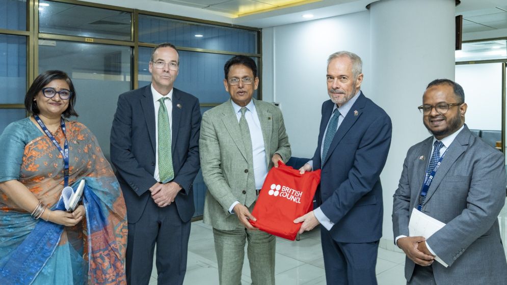 British Council chief reaches Bangladesh to strengthen ties