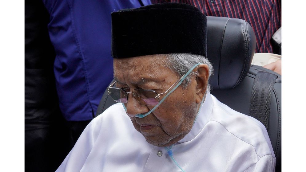 Malaysia’s ex-PM Mahathir in hospital for observation