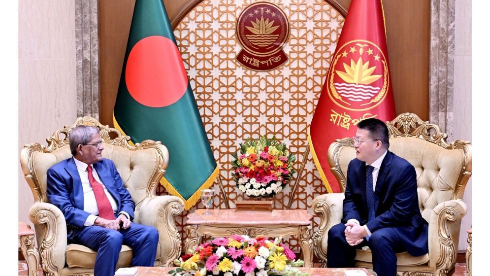 President urges China to boost investment, help in dignified Rohingya return