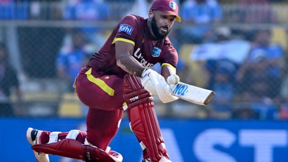 West Indies pile up record 405-7 in second ODI against India