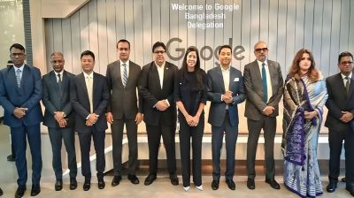 Bangladesh delegation visits Google's headquarters in California
