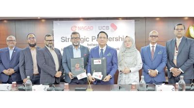 Nagad, UCB tie up for remittance, digital payments