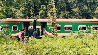 Rail links with Sylhet suspended as 7 coaches of Paharika Express detach