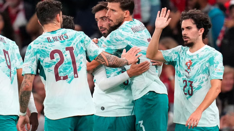 Portugal cruise past Denmark without Ronaldo