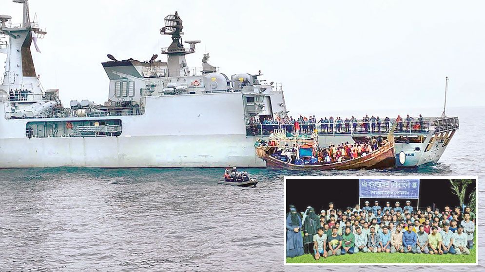Navy rescues 65 Malaysia-bound victims, detains 11 traffickers