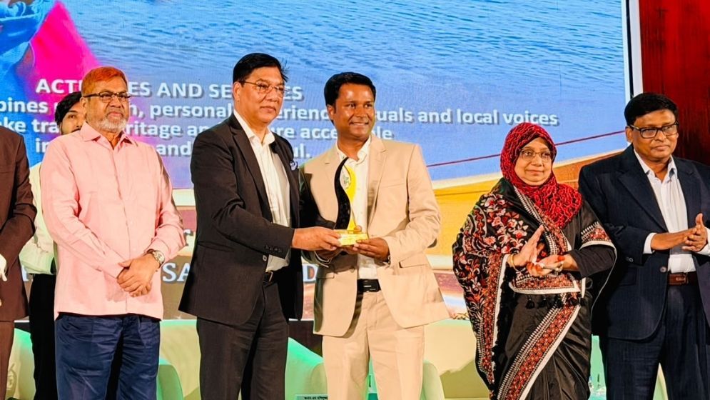 Salahuddin Sumon named Tourism Content Creator of the Year