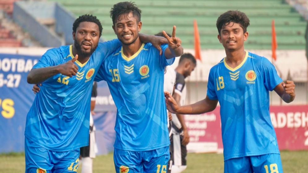 Abahani find their feet with five