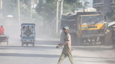 Dhaka ranks world's third most polluted city this morning