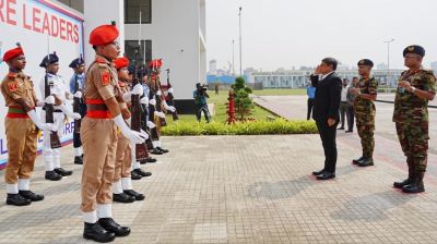 Defence adviser urges trainees to build discipline, skills